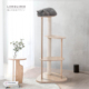 实木猫爬架小猫爬架limolimo仙贝猫咪猫爬架立式 剑麻 猫架猫柱日式