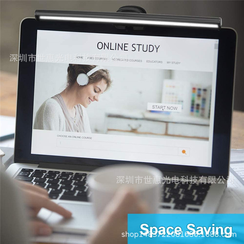 屏幕挂灯显示器挂灯笔记本电脑夹子灯usb显示屏护眼灯led智能