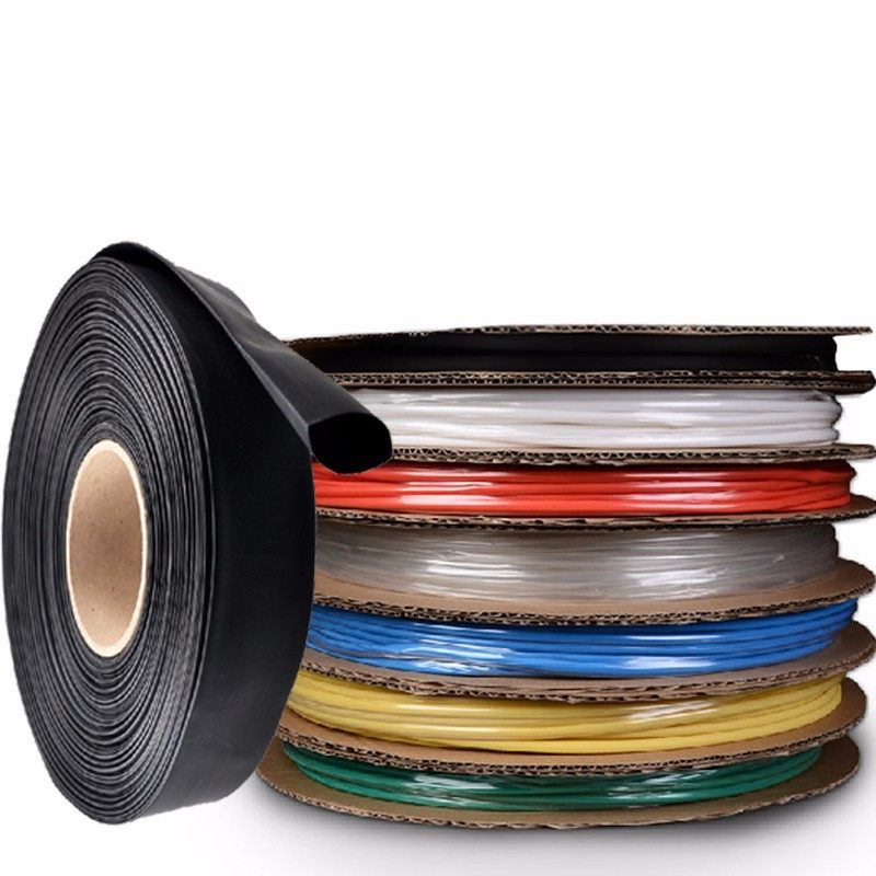 热缩管 黑色印字热缩套管 透明绝缘电线保护套管1-100mm