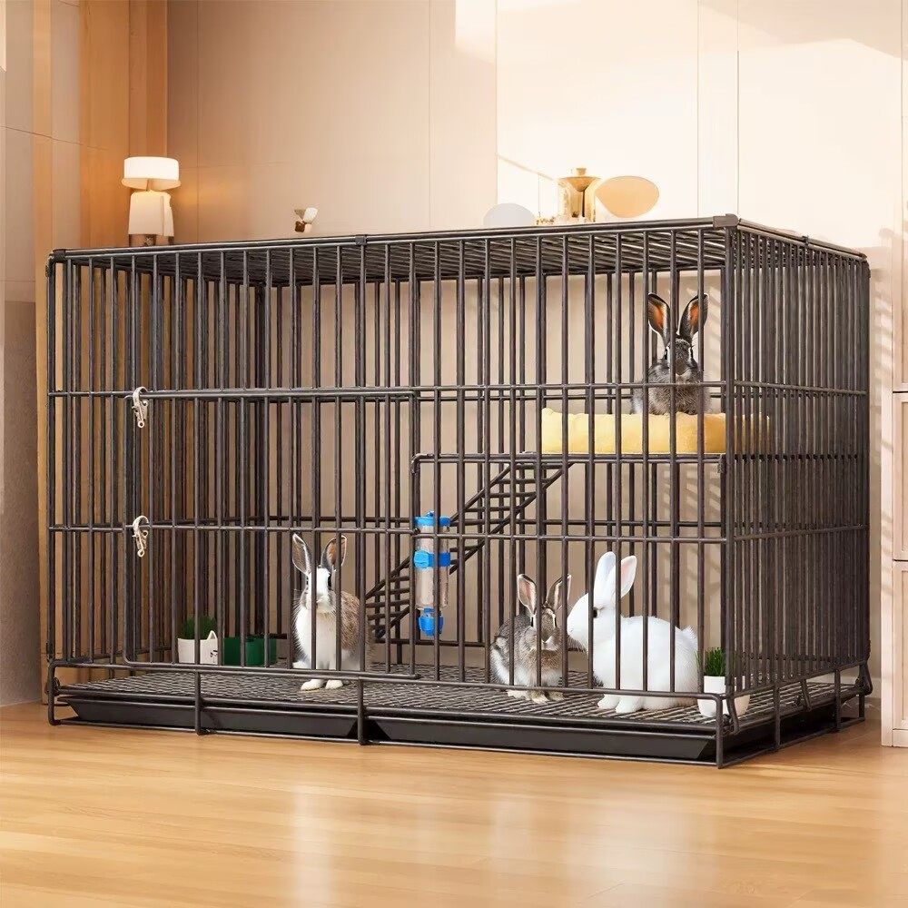 兔子笼家用专用特大号室内兔笼仓鼠笼豚鼠笼荷兰猪笼新型兔子笼子,宠物/宠物食品及用品,狗笼子,淘宝优惠券,粉丝福利购,淘宝优惠卷