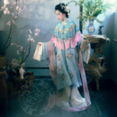 【拆分链接】琴挑仕女【离恨天】仿绢人红楼梦长衫戏曲风云肩