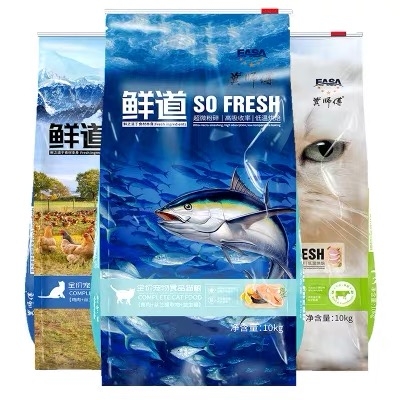 伊萨冀师傅全价鲜道鸡牛鱼味健体