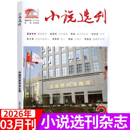 小说选刊杂志2025年单期