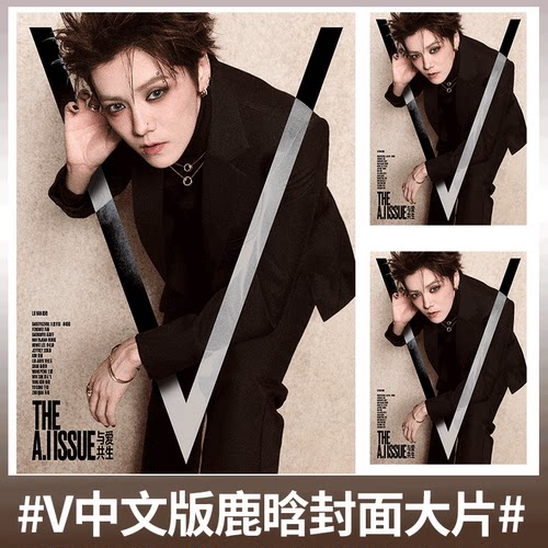 V杂志中文版2025年2期鹿晗封面