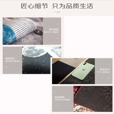 厨房地垫吸水吸油家用耐脏防滑防水防油进门入户门口免洗脚垫地毯