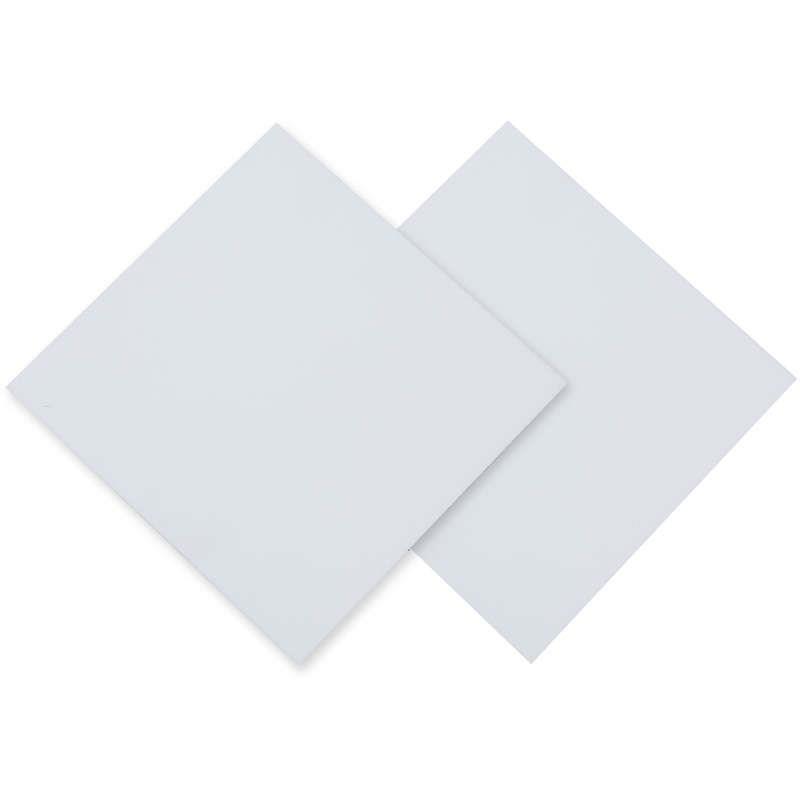 96氧化铝陶瓷片正方形刚玉耐磨绝缘散热瓷片耐高温基板激光定制