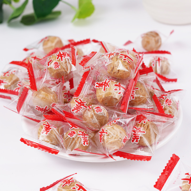 红糖姜糖硬糖山东特产老姜糖原味姜汁糖生姜糖果年货正宗零食散装