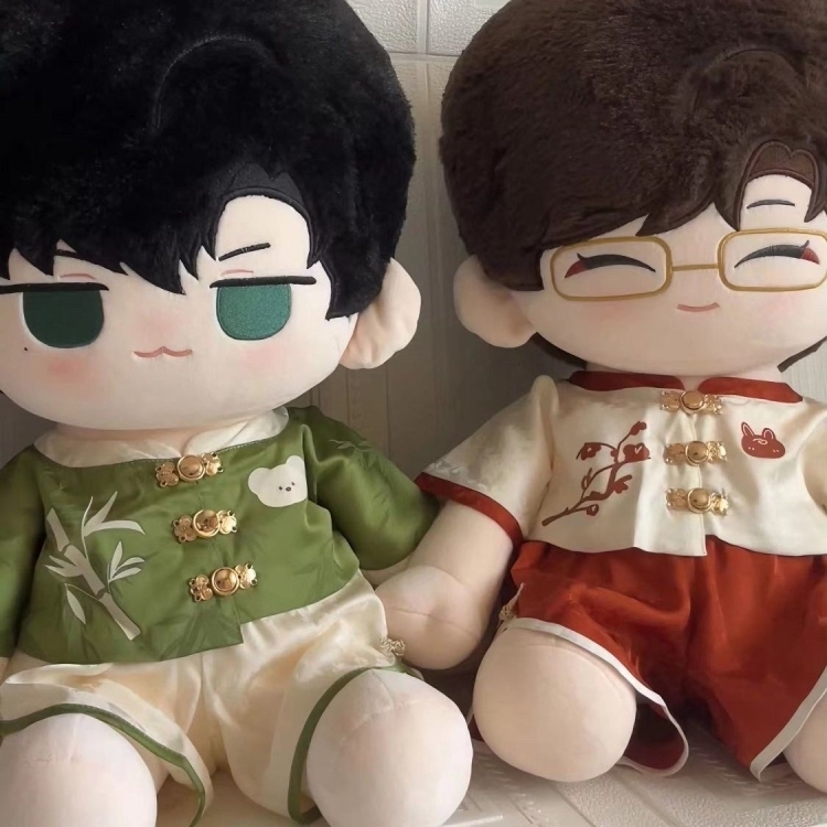40cm娃衣棉花娃娃与君游古风唐装坐姿替换装套装无属性公仔现货包