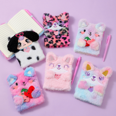 卡通可爱动物造型笔记本