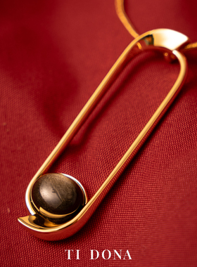 TIDONA权利系列金耀石锁骨链