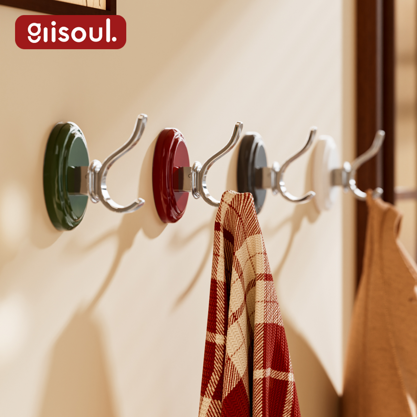 吸盘挂钩免打孔强力承重挂衣钩