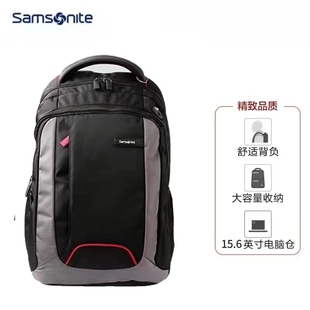 新秀丽16寸大容量30L电脑双肩包防泼水户外差旅背包书包664