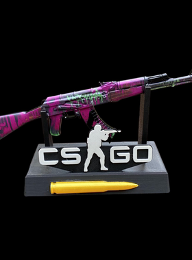 CSGOAK47霓虹革命实物模型摆件