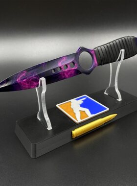 CSGO骷髅刀樱花实物模型摆件