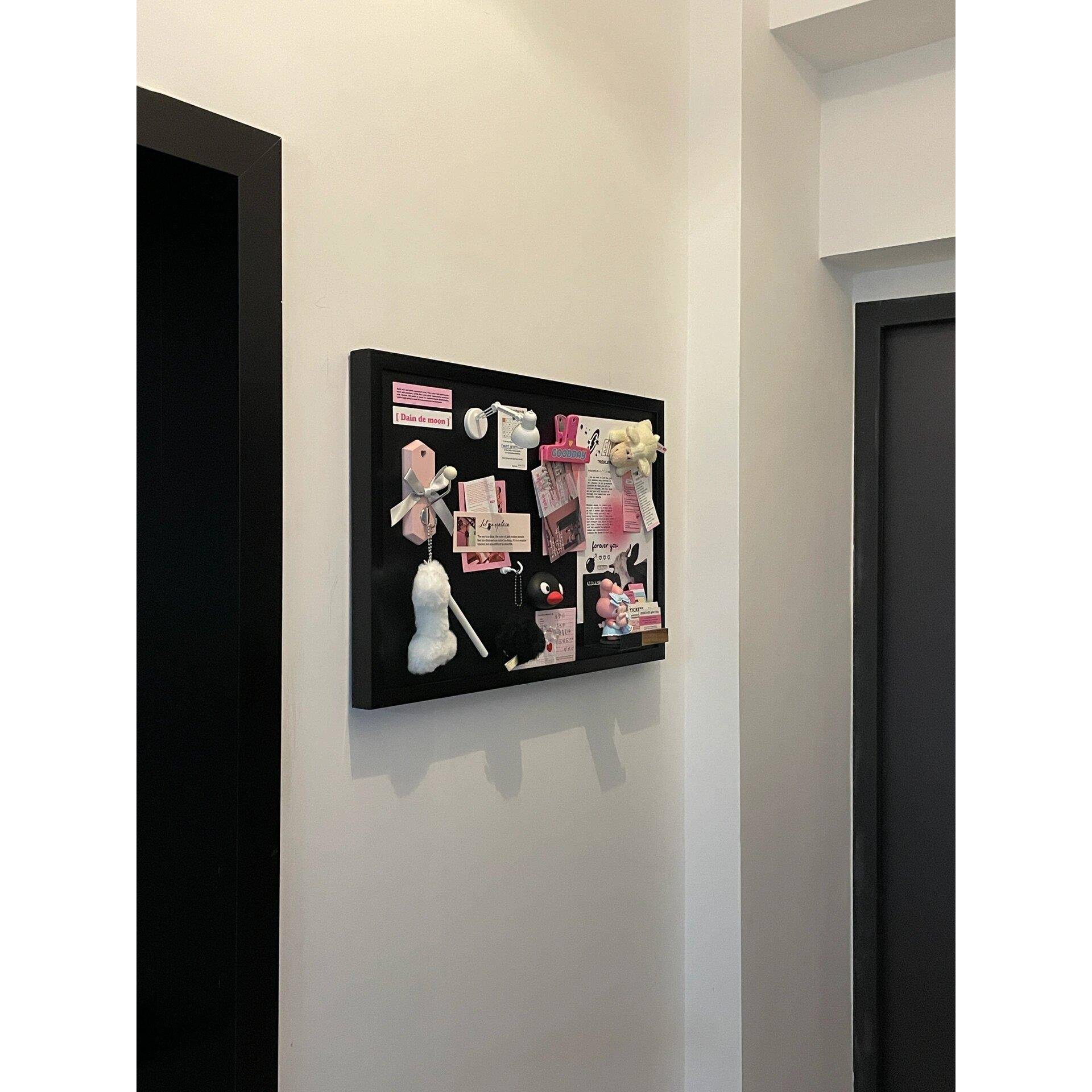 磁吸黑板电表箱装饰画轻奢高级感新壁画免打孔配电箱盖板遮丑神器