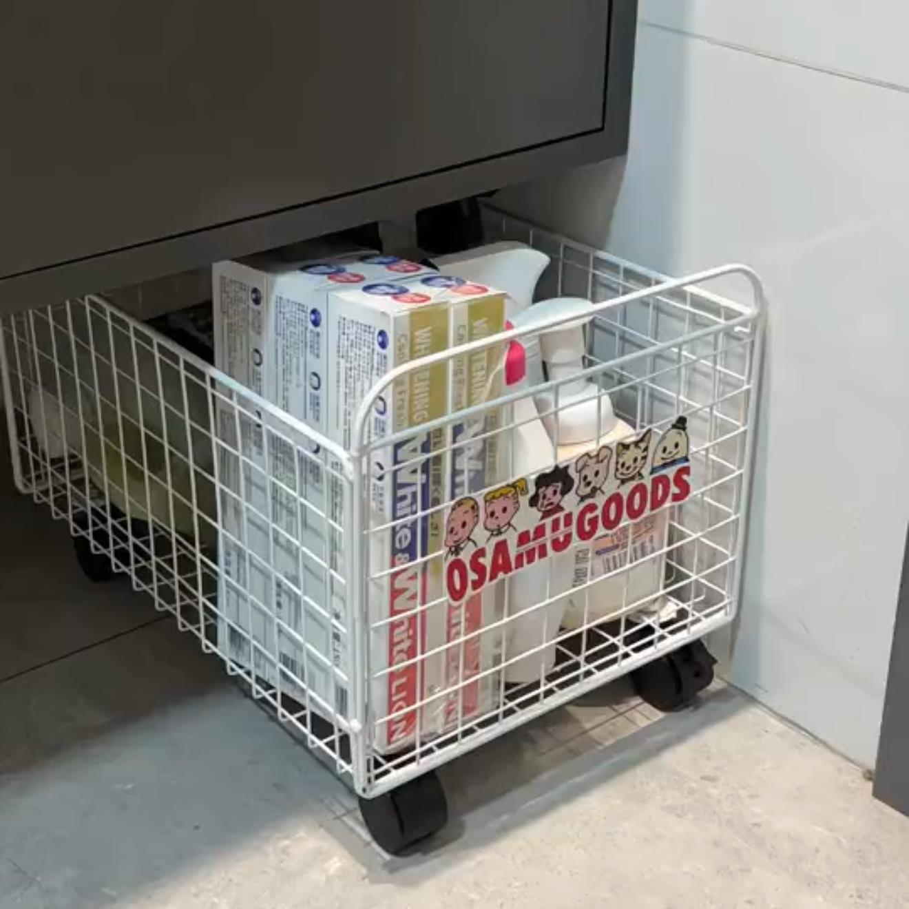 卫生间脏衣篓万向轮可移动脏衣篮脏衣服收纳筐内衣袜子收纳置物架