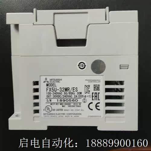 FX5U-b32MR/ES,成色充新,2018年产品,功能包好