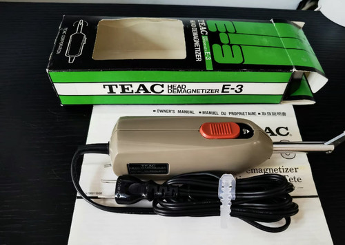 全新消磁器，TEAC消磁器（全新），TEAC E3全新消磁器，原包装