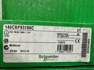 施耐德140CRP93100C模块议价