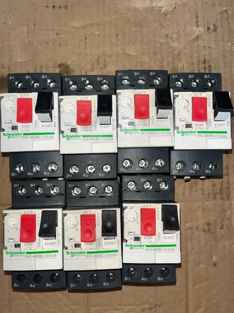 施耐德GV2ME07C08C电动机保护器拆机成