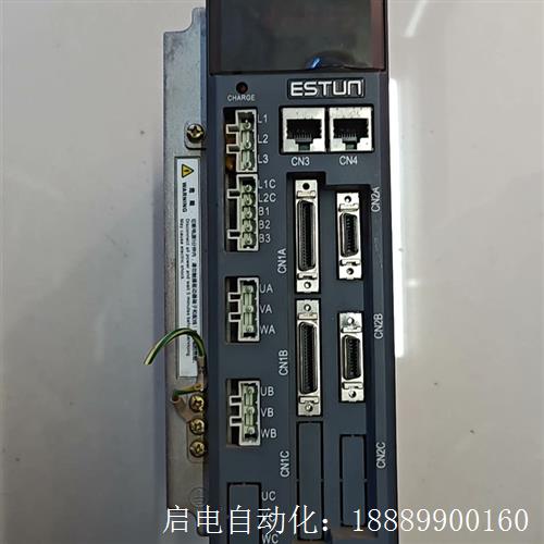 埃斯顿ETS-1010APC-CAN伺服驱动器,拆机实物图,