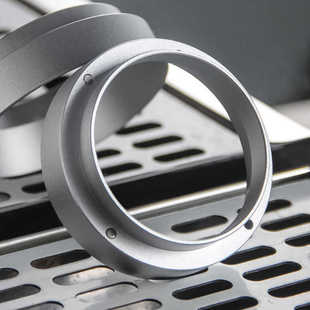 意式咖啡机磁吸环接粉环铝合金49-58mm通用防飞环接粉器粉圈内卡