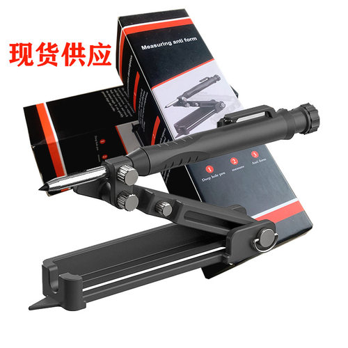 塑料款多功能涂鸦工具带深孔铅笔