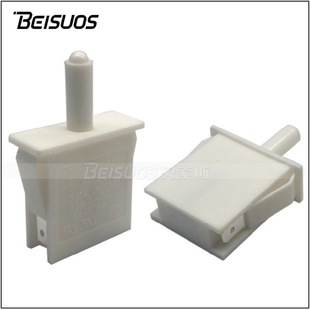 按钮式常闭开关常ON功能冰箱门门灯开关消毒柜微波炉门控开关按键