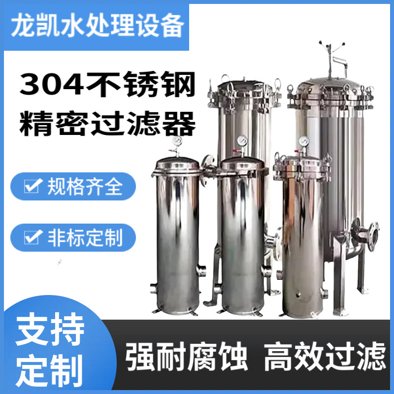 304不锈钢精密过滤器保安过滤器