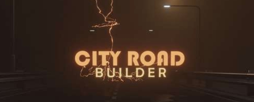 Blender城市道路制作City Road Builder Pro v2.1