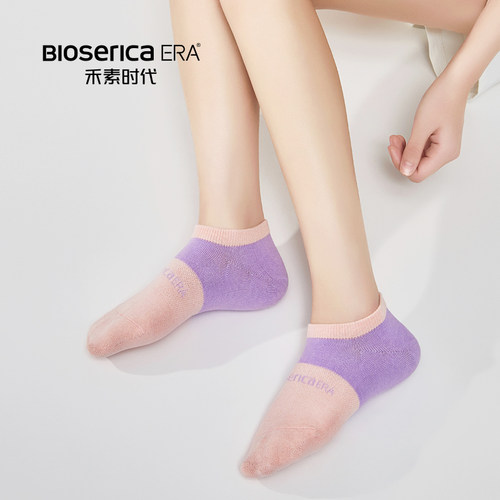 禾素时代船袜夏季男女抗菌防臭