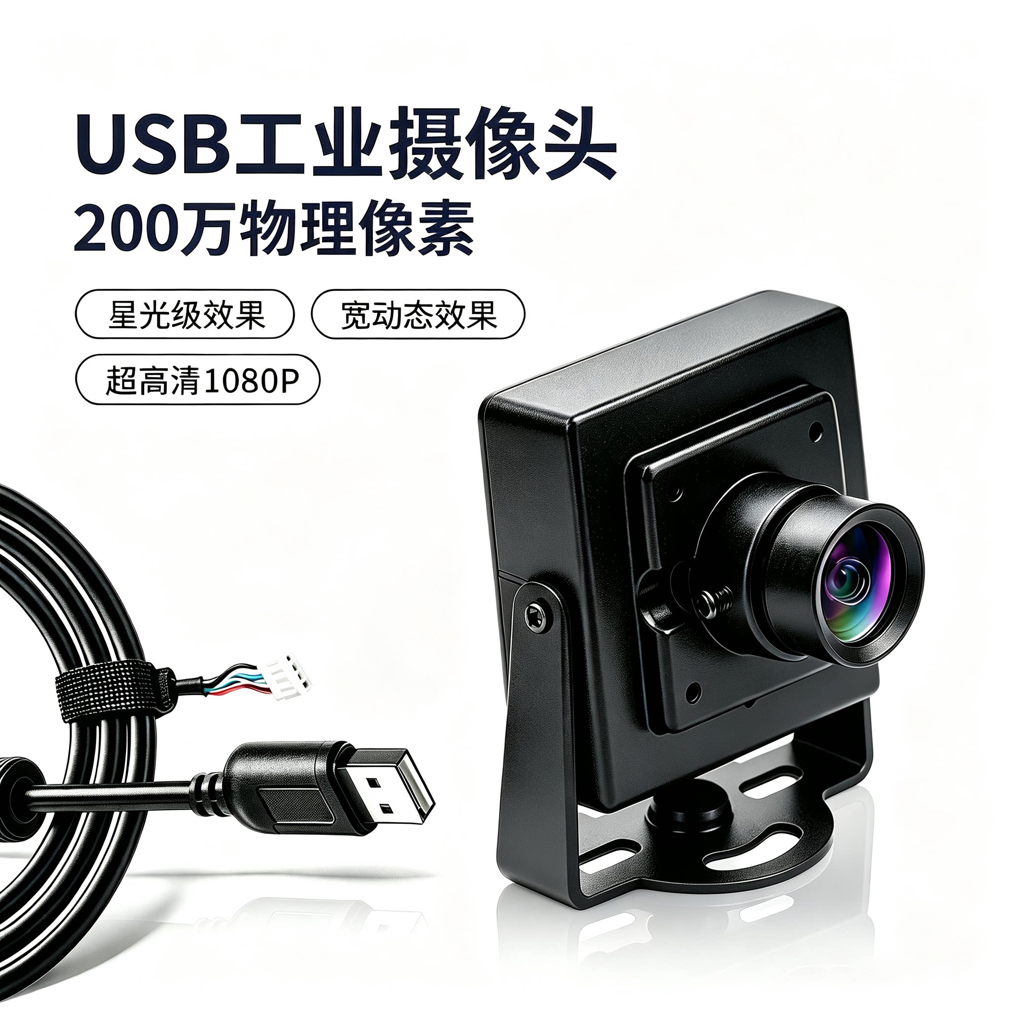 200万高清1080PUSB工业摄像头