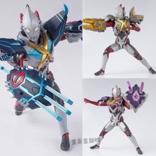 艾克斯奥特曼SHF怪兽装甲配件包 关节可动模型艾雷王贝蒙斯坦杰顿
