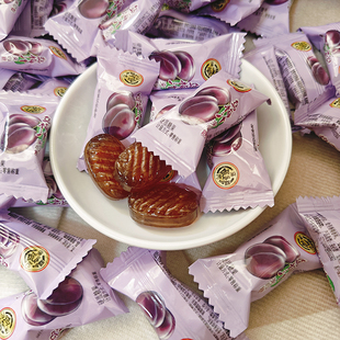 徐福记乌梅汁夹心糖糖果年货喜糖零食小吃食品婚庆零食糖果送礼