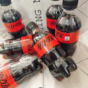 可口可乐零度无糖300ml碳酸饮料汽水迷你小瓶装夏季冰镇解渴饮料