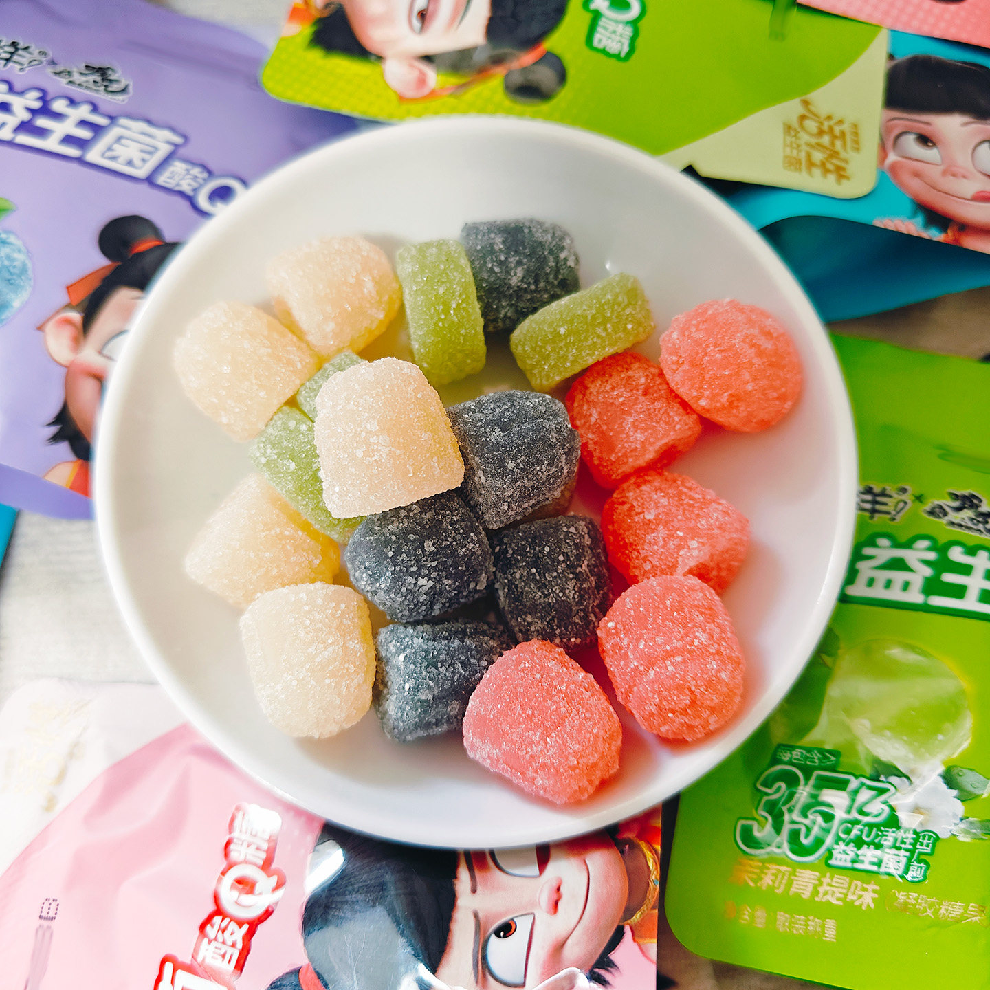 小样益生菌酸Q糖酸奶茉莉青提蜜桃乌龙蓝莓味多口味益生菌小糖果,零食/坚果/特产,软糖/果味糖/凝胶糖果,淘宝优惠券,粉丝福利购,淘宝优惠卷