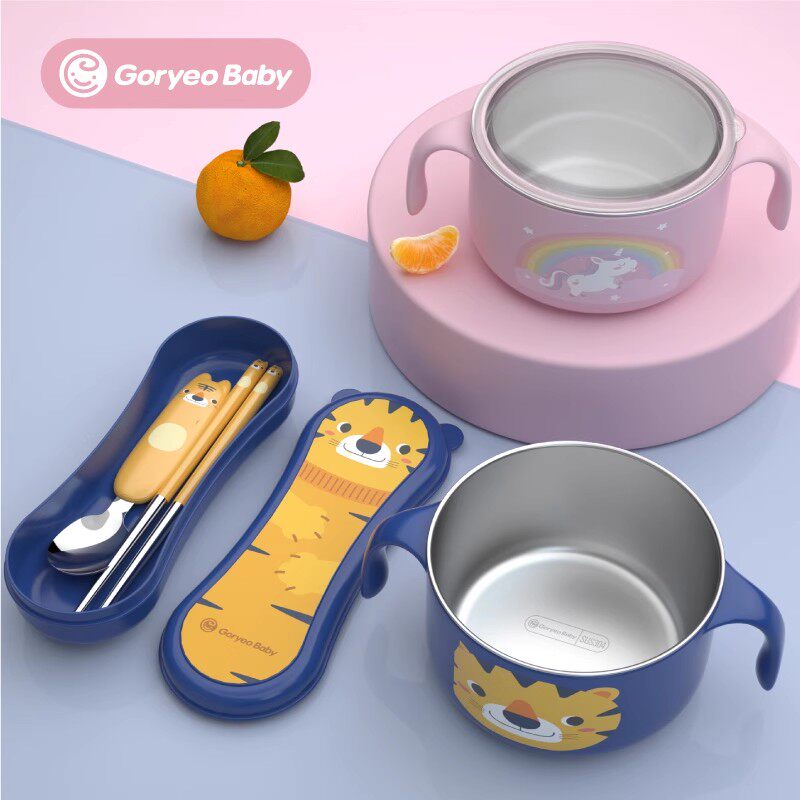 Goryeobaby韩国316不锈钢勺筷