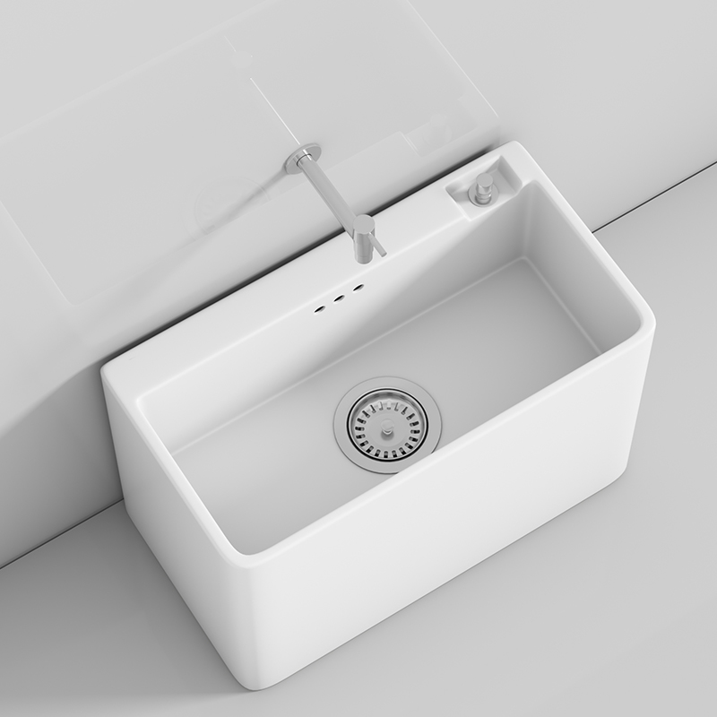 陶爵士家用陶瓷大号小号拖把池