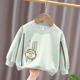 上衣 男孩韩版 婴儿童男童春秋卫衣2026新款 小童宝宝加绒加厚打底衫