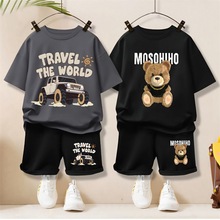 t shirt shorts for clothes Baby Boy boys kids Set Cotton
