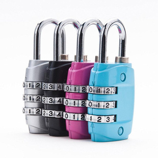 3 Combination Travel Suitcase Luggage Code Lock Padlock