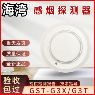 海湾烟感G3X 器光电感烟火灾消防烟雾报警器 G3T烟感器探测器编码