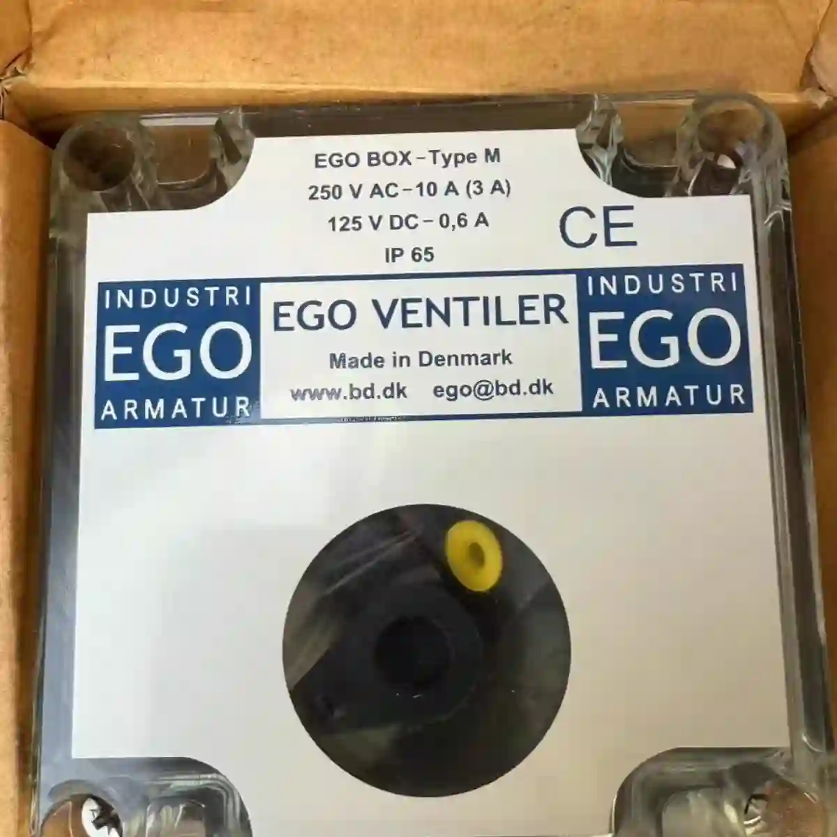 全新丹麦EGO VENTILER EGO BOX Typ议价