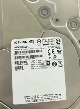 东芝/希捷MG04SCA60EE ST6000NM009议价