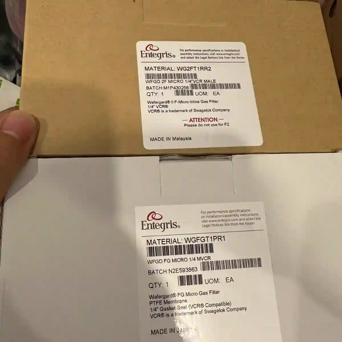 英特格气体过滤器 WG2FT1RR2 WGFGT1PR1议价