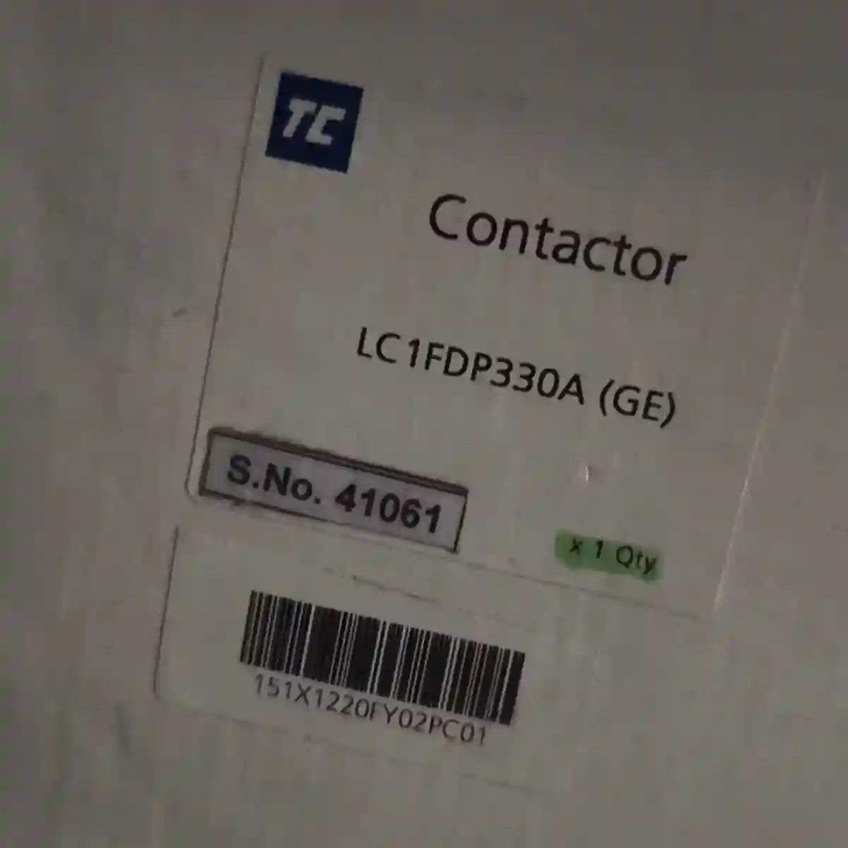 TC接触器LC1FDP330A (GE)，全新原装，型号议价