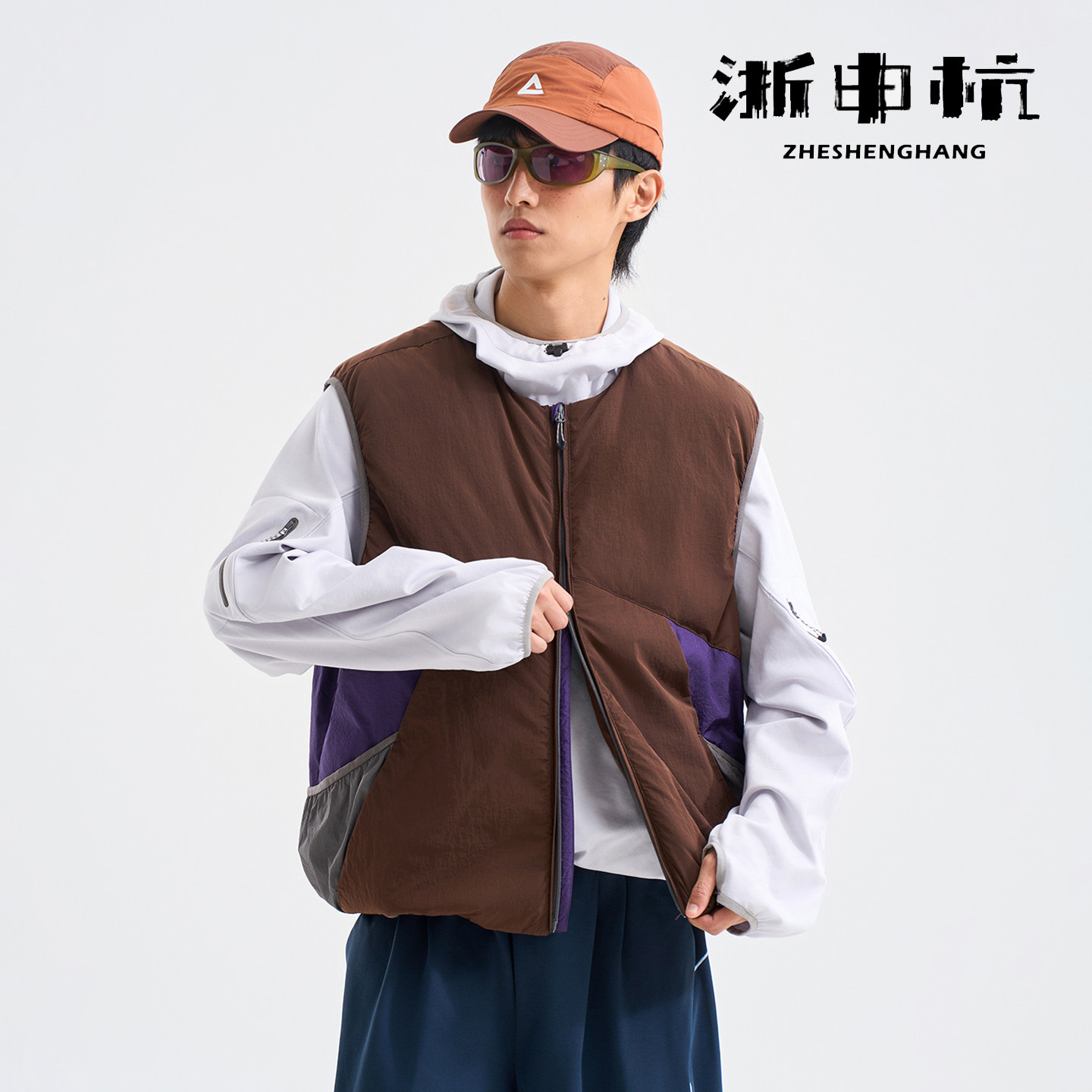 浙申杭2025冬季新款休闲加厚保暖男宽松时尚轻薄轻薄保暖马甲羽绒,男装,羽绒马甲,淘宝优惠券,粉丝福利购,淘宝优惠卷