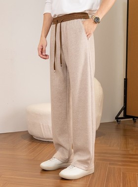 ANNDNR”老钱风加厚卫裤“高定系列25·FW休闲裤KM30155