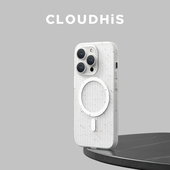 SS彩点艺术泼墨壳适用于苹果iPhone15promax行李箱光栅手机壳17plus全包磁吸13超薄半透明脏脏保护壳瓦楞简约