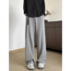 Zoom秋季 新款 自带腰带弯刀垂感灯芯绒休闲裤 York 长裤 男宽松百搭